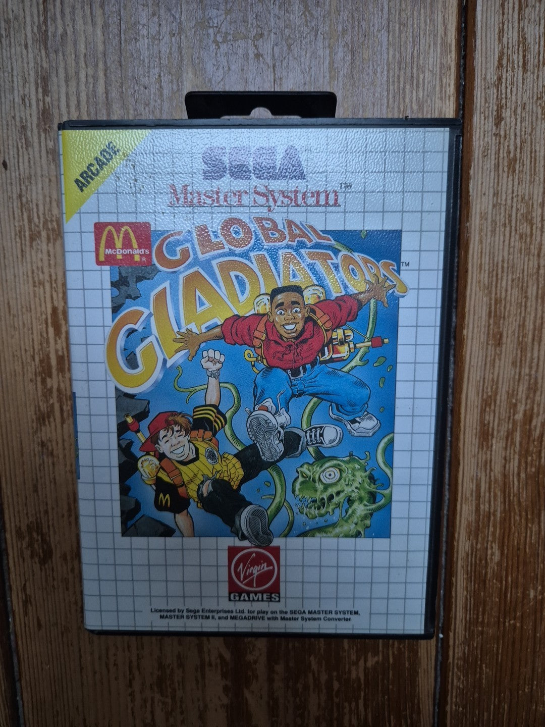 Global Gladiators – Sega Master System – PAL UK
