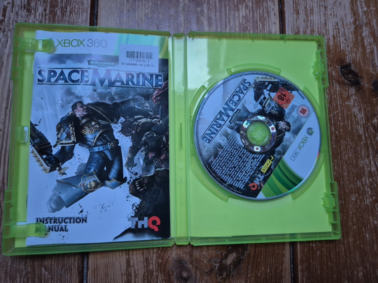 Warhammer 40,000: Space Marine (Xbox 360) Complete With Manual PAL UK