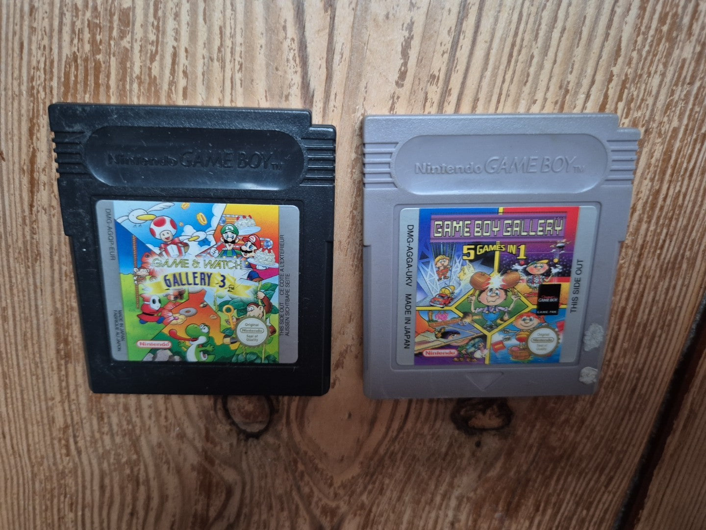 Game and Watch Gallery Bundle - 3 And 5 - Game Boy Nintendo PAL UK