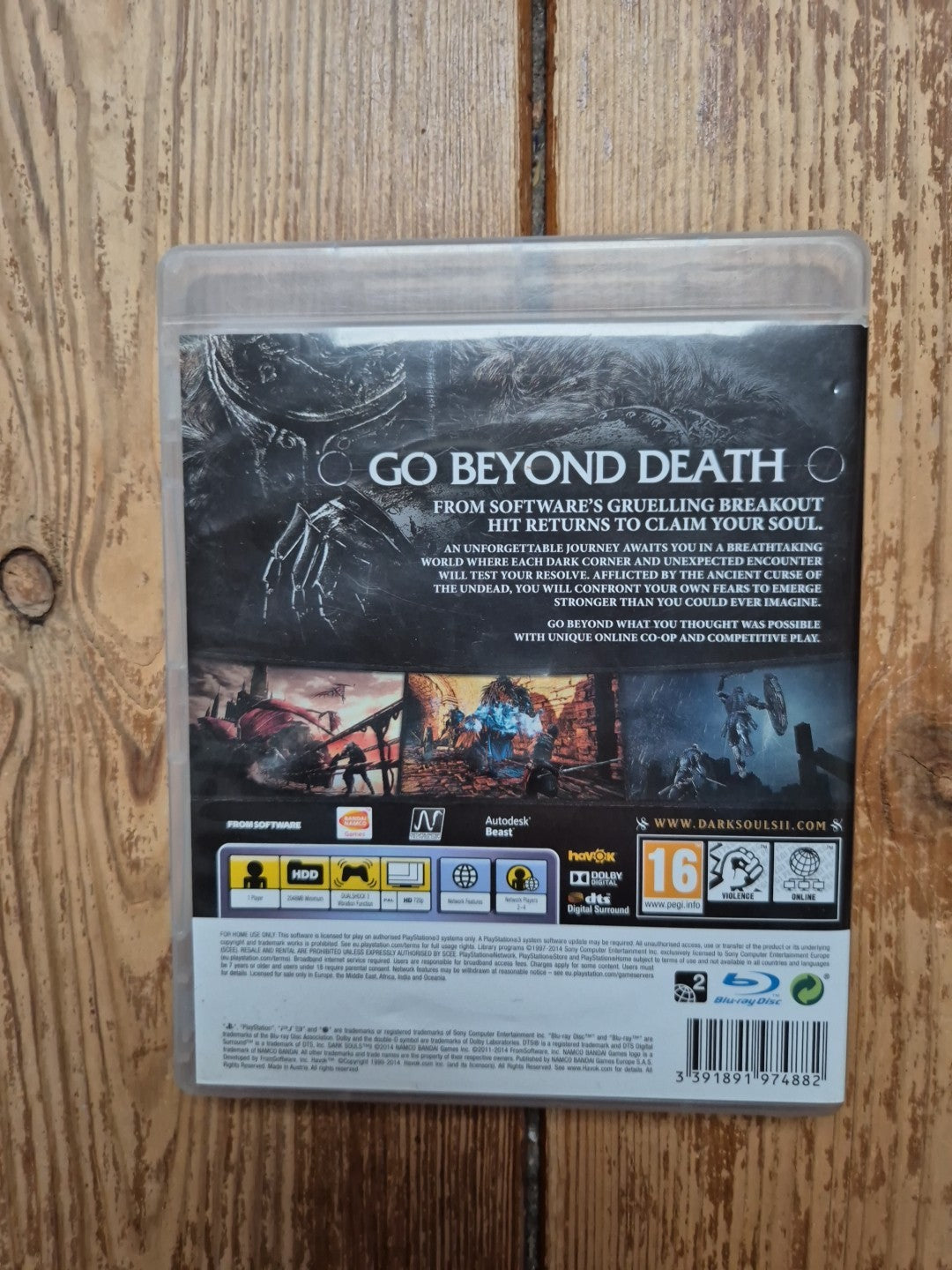 Dark Souls 2 - PS3 PlayStation 3 PAL UK Complete With Manual