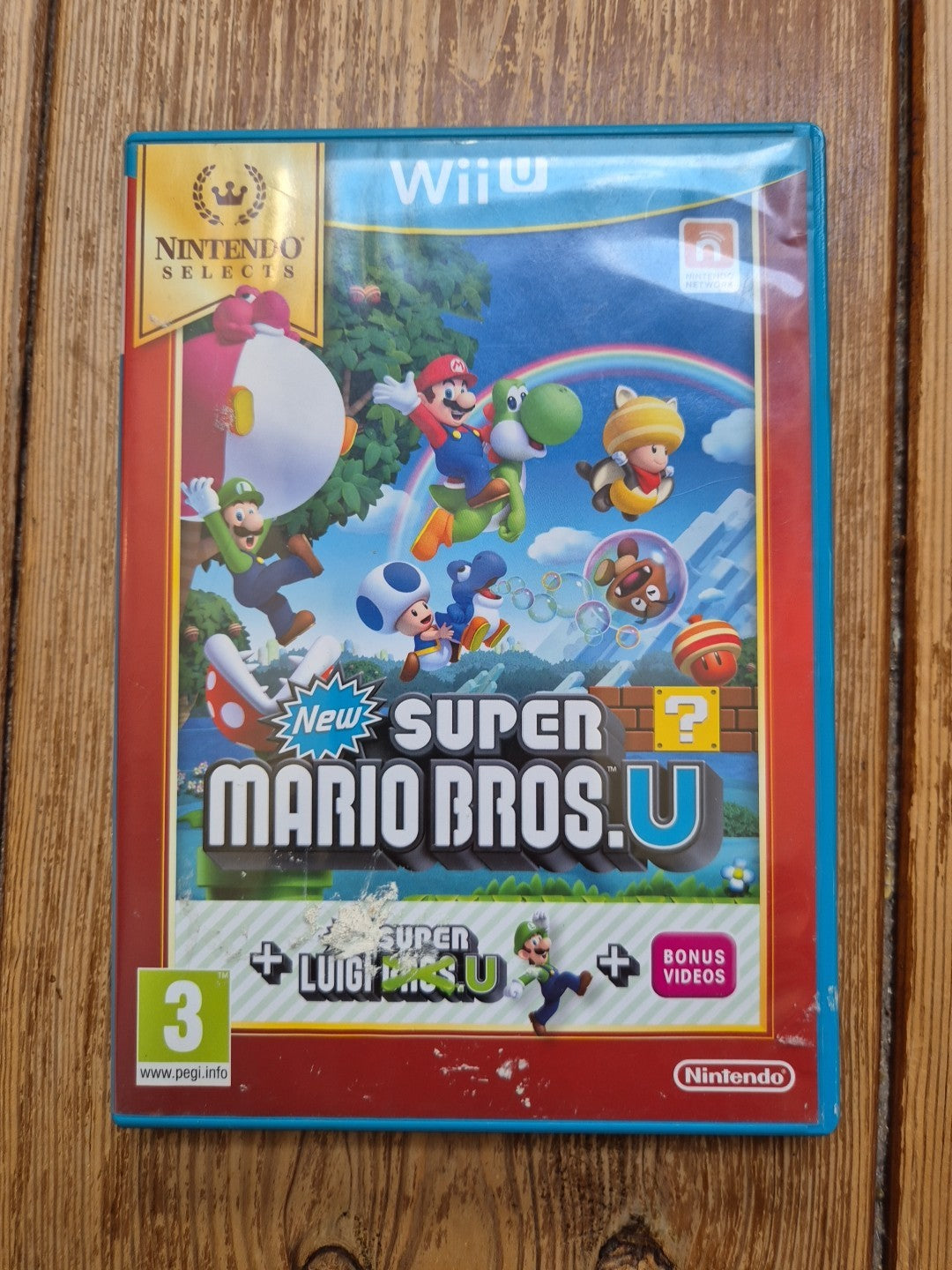 New Super Mario Bros U Plus Super Luigi U - Nintendo Wii U PAL UK