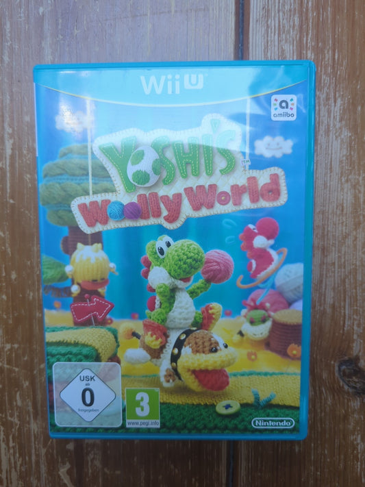 Yoshi's Woolly World (Nintendo Wii U, 2015) PAL UK version